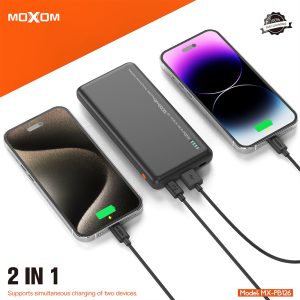 MOXOM MX PB126 10000mAh Power Bank PD20W - Image 3