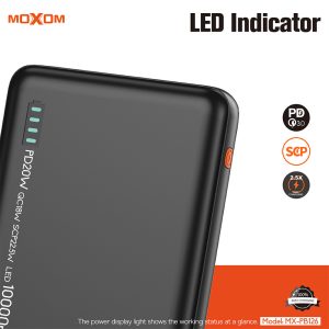 MOXOM MX PB126 10000mAh Power Bank PD20W - Image 8