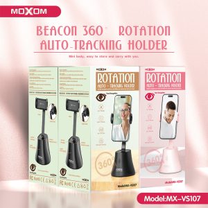 Moxom MX-VS107 360° Rotation Auto-Tracking Holder Live Streaming - Image 4