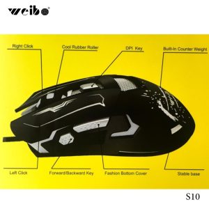 Weibo S10 RGB Gaming Mouse - Image 6