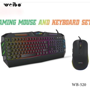 Weibo WB-520 Rgb Gaming Keyboard & Mouse Set - Image 5