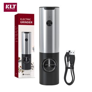 KLT Rechargeable Salt and Pepper Grinder - Image 1