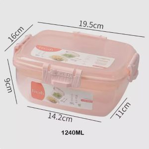 Lunch Box with Compartments 1240ml - Image 4