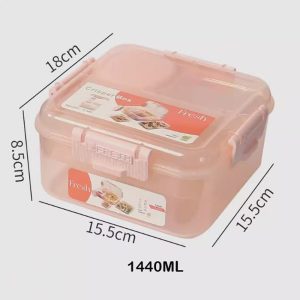 Lunch Box with Compartments 1440ml - Image 4
