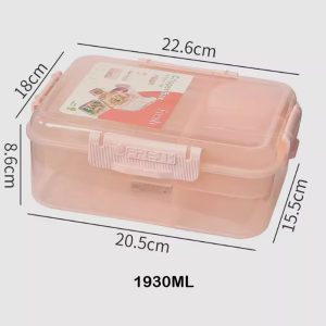 Lunch Box with Compartments 1930ml - Image 4