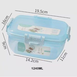 Lunch Box with Compartments 1240ml - Image 5