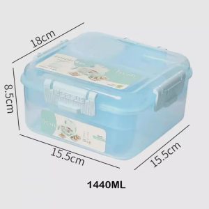 Lunch Box with Compartments 1440ml - Image 5