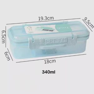 Lunch Box with Compartments 340ml - Image 4
