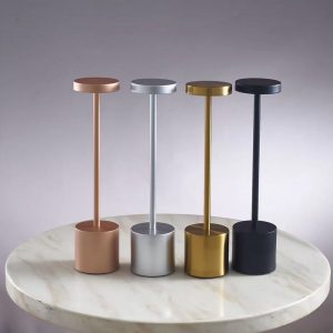 Rechargeable Touch Metal LED Table Lamp - Image 1