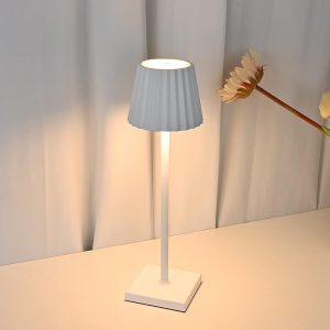 Rechargeable Touch Metal LED Table Lamp - Image 2