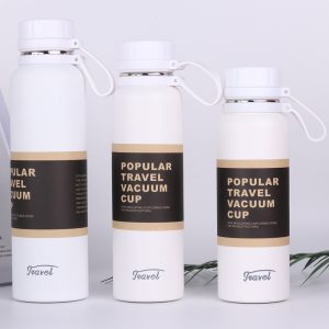1100ml Portable Stainless Steel Insulation Pot Spray Plastic with Handle - Image 3