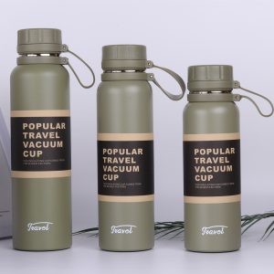 1100ml Portable Stainless Steel Insulation Pot Spray Plastic with Handle - Image 4