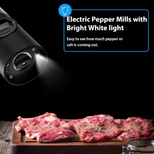 KLT Rechargeable Salt and Pepper Grinder - Image 3