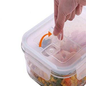 Glass Food Storage Container 2600ml - Image 3