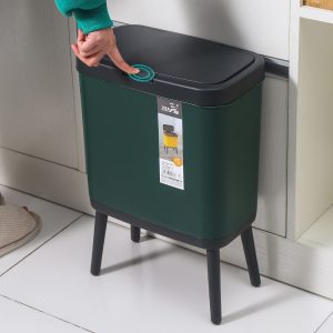 15 Litres Dustbin with Press Top Lid - Image 3