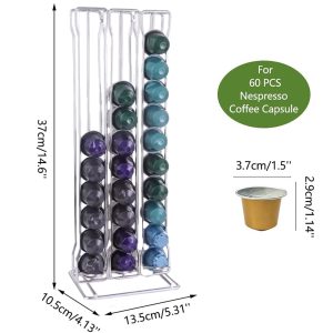 60-Pieces Nespresso Coffee Capsules Holder - Image 3
