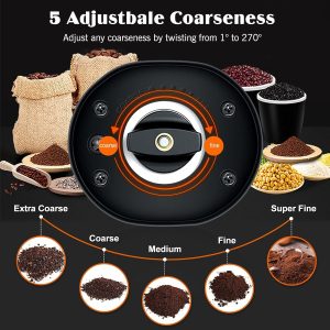 KLT Rechargeable Salt and Pepper Grinder - Image 4