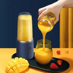 USB Rechargeable Portable Fresh Juice Blender 1800Ah - Image 7