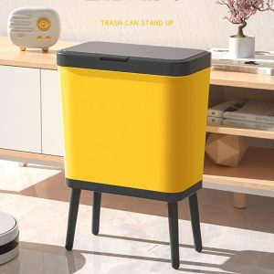 15 Litres Dustbin with Press Top Lid - Image 6