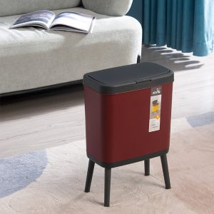 15 Litres Dustbin with Press Top Lid - Image 7
