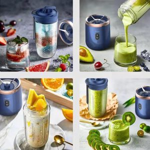 USB Rechargeable Portable Fresh Juice Blender 1800Ah - Image 9