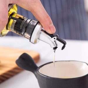 Heavy-duty Oil & Vinegar Glass with Stainless Steel Bottle - Image 5