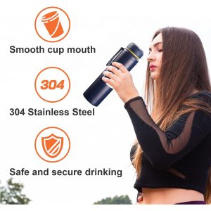 1000ml Thermos Bottles Stainless Steel Leak-Proof Hot Water Bottle for Hot and Cold Drinks - Image 9