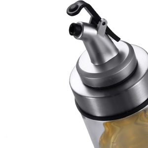 Glass Oil & Vinegar Dispenser Bottle 200ml - Image 3