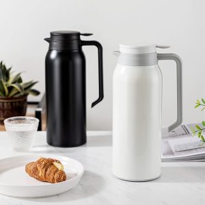 Coffee Thermos Carafe, 1500ml Stainless Steel Double-Walled Thermal - Image 1