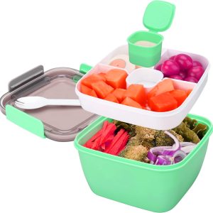 Bento Lunch Box 1200ml ,3-Compartment - Image 2
