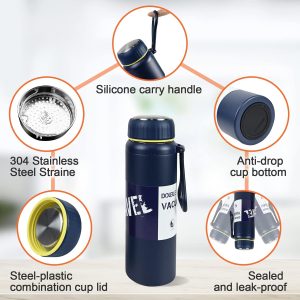 1000ml Thermos Bottles Stainless Steel Leak-Proof Hot Water Bottle for Hot and Cold Drinks - Image 5