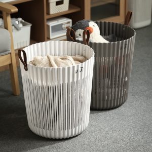 Large Laundry Hamper Basket Waterproof with Handles - Image 1