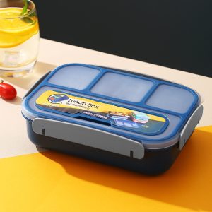 Bento Lunch Box with Compartments, 1300ml - Image 2