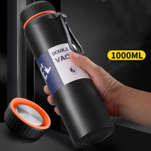 1000ml Thermos Bottles Stainless Steel Leak-Proof Hot Water Bottle for Hot and Cold Drinks - Image 3