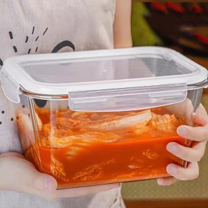 Glass Food Storage Container 2600ml - Image 4