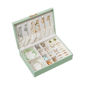Premium PU Leather Jewelry Box Organizer - Image 5