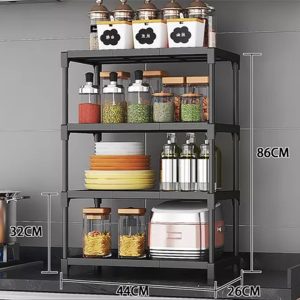 Kitchen & Bathroom Organizer Shelves 4 Levels - Image 4