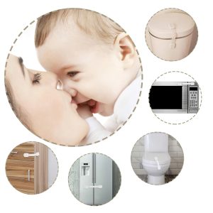 Momecare, Child Cabinet Straps Locks 2-Pcs, M031 - Image 3