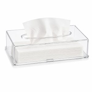 Acrylic Cosmetic Organizer, Tissue Box #101-2