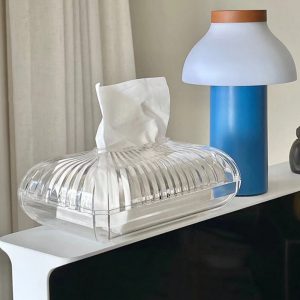 Acrylic Cosmetic Organizer, Tissue Box #102-1 - Image 3
