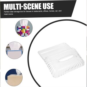 Acrylic Cosmetic Organizer, Tissue Box #102-1 - Image 5