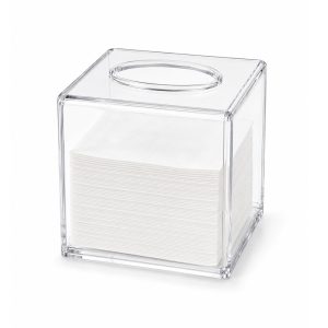 Acrylic Cosmetic Organizer, Tissue Box #ZA-006