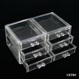 Acrylic Cosmetic Organizer, 6 Drawers #8805=2 - Image 3
