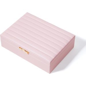 Premium PU Leather Jewelry Box Organizer - Image 7