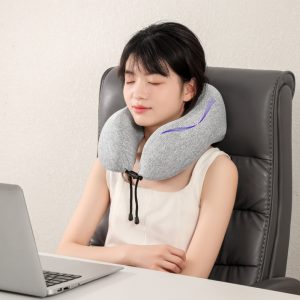 Flying Bear Travel Pillow Memory Foam Neck Pillow - Image 5