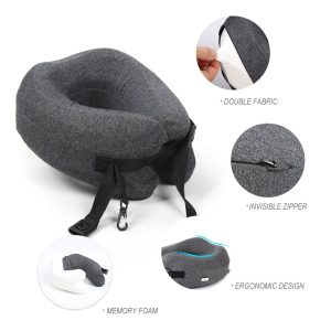 Flying Bear Travel Pillow Memory Foam Neck Pillow - Image 6