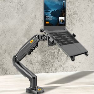 NB 2-in-1 Single desk arm mount for laptop 10″-17″ or 17″ – 30″ monitor S380 - Image 6