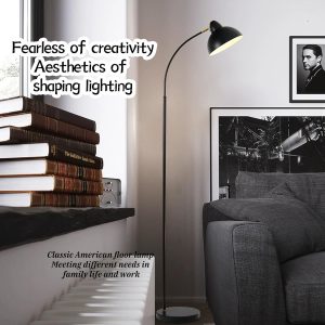 Metal Black Led Floor Lamp - Image 5