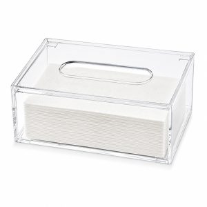 Acrylic Cosmetic Organizer, Tissue Box #ZA-008