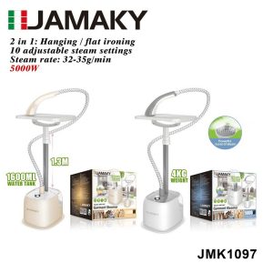 Jamaky JMK1097, Garment Steamer with Stand - Image 3